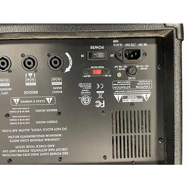 Used Harbinger LP9800 Powered Mixer