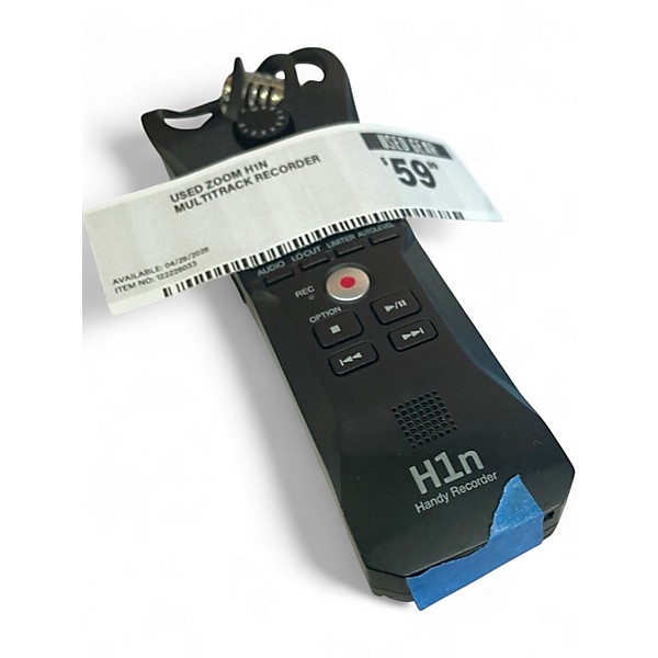 Used Zoom H1n MultiTrack Recorder