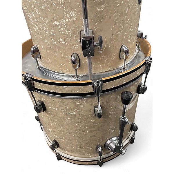 Used Gretsch Drums 4 Piece Catalina Club Jazz Series Tortoise Shell Drum Kit