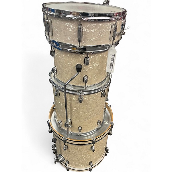 Used Gretsch Drums 4 Piece Catalina Club Jazz Series Tortoise Shell Drum Kit