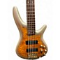 Used Ibanez SR405 5 String 3 Color Sunburst Electric Bass Guitar