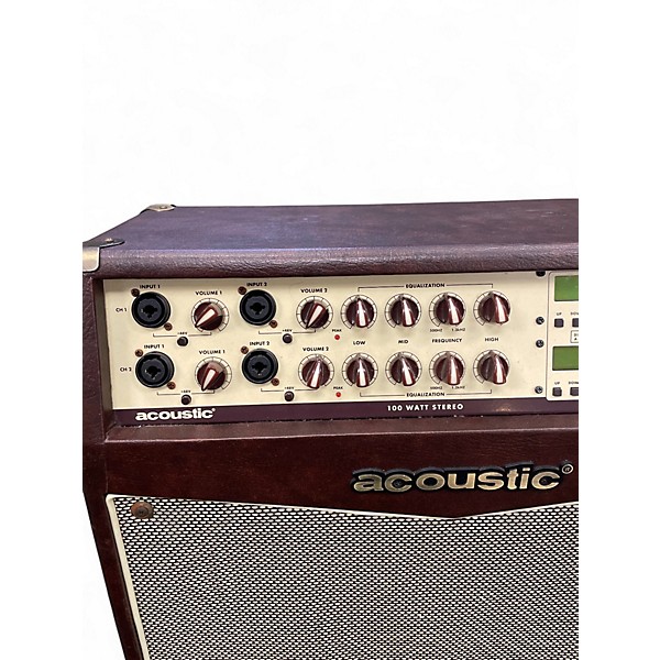 Used Acoustic A1000 2x50W Stereo Acoustic Guitar Combo Amp