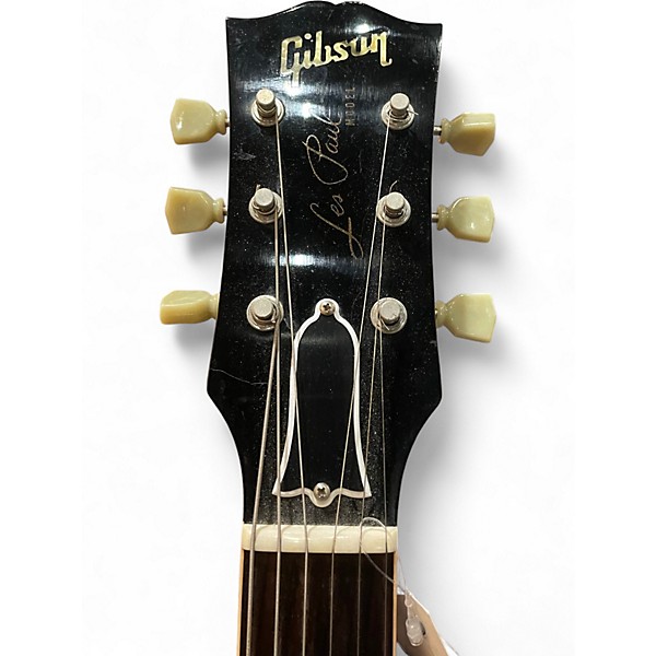 Used Gibson LPR7 1957 Les Paul Reissue Gold Solid Body Electric Guitar