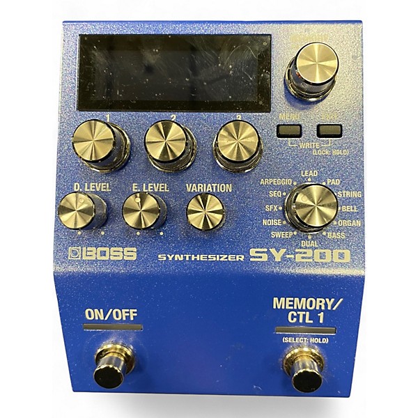 Used BOSS SY-200 Effect Pedal