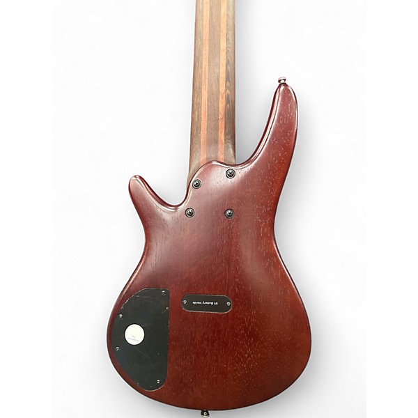 Used Ibanez SR506 6 String Mahogany Electric Bass Guitar