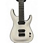 Used Schecter Guitar Research KM7 MkI Satin White Transparent Solid Body Electric Guitar
