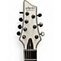 Used Schecter Guitar Research KM7 MkI Satin White Transparent Solid Body Electric Guitar