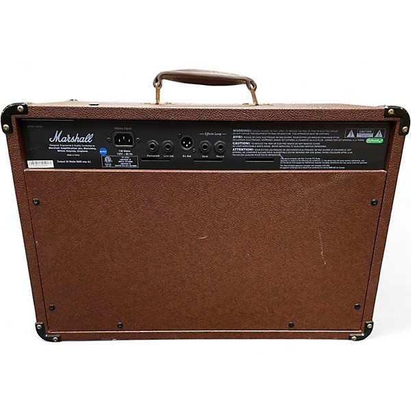 Used Marshall AS50D 50W 2X8 Acoustic Guitar Combo Amp