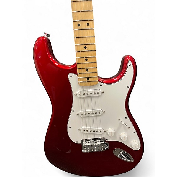 Used Fender stratocaster Black Solid Body Electric Guitar