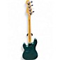 Used Fender Player Precision Bass Ocean Turquoise Electric Bass Guitar
