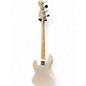 Used Squier Paranormal Jazz Bass 54 Trans White Electric Bass Guitar