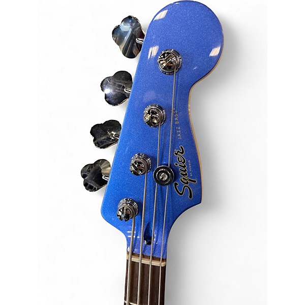Used Squier Affinity Jazz Bass Ocean Blue Electric Bass Guitar