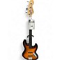 Used Squier Vintage Modified Fretless Jazz Bass 3 Color Sunburst Electric Bass Guitar thumbnail