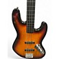 Used Squier Vintage Modified Fretless Jazz Bass 3 Color Sunburst Electric Bass Guitar