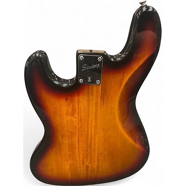 Used Squier Vintage Modified Fretless Jazz Bass 3 Color Sunburst Electric Bass Guitar