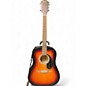 Used Fender FA125 2 Color Sunburst Acoustic Guitar thumbnail
