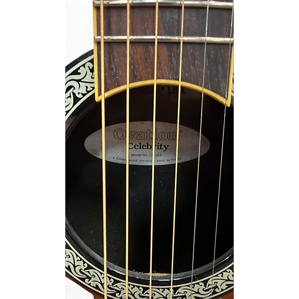 Used 2000 Ovation CC 057 Celebrity Natural Acoustic Electric Guitar