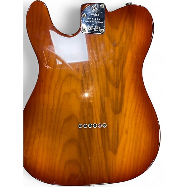 Used Fender American Professional Telecaster Roasted Pine Sienna Sunburst Solid Body Electric Guitar