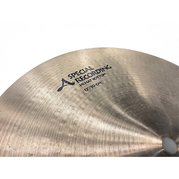 Used Zildjian 12in A Special Recording Hi-Hat Bottom Cymbal