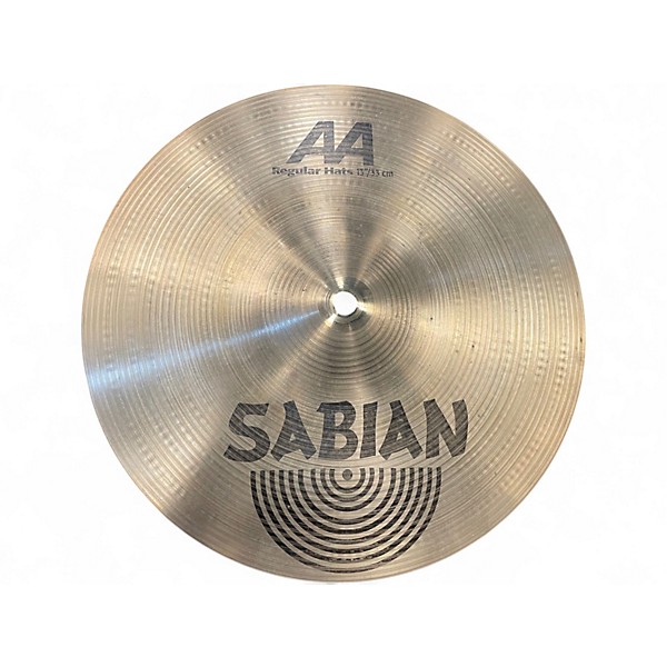 Used SABIAN 13in AA Regular Hats Cymbal