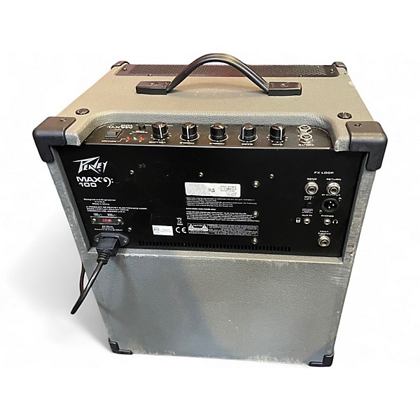Used Peavey Max 100 Bass Combo Amp