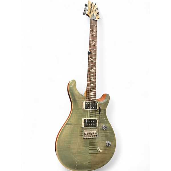 Used PRS CE24 Trampas Green Solid Body Electric Guitar
