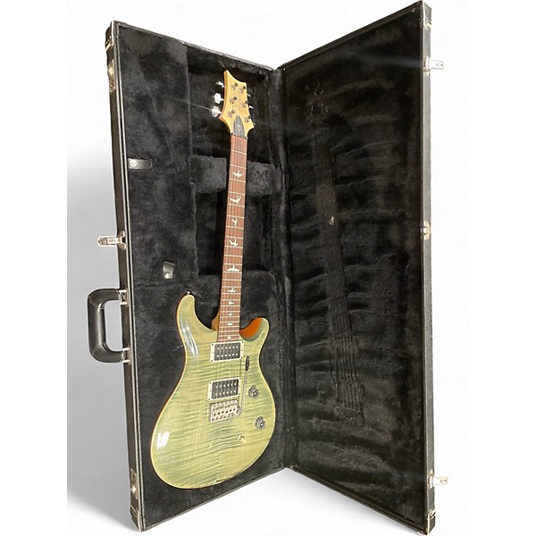 Used PRS CE24 Trampas Green Solid Body Electric Guitar