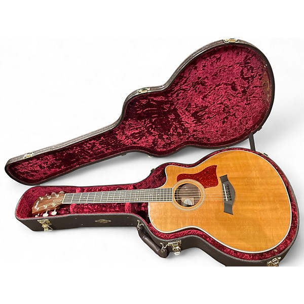 Used Taylor 416CE-R Natural Acoustic Electric Guitar