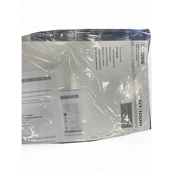 Used BOSS GT1000 Effect Processor