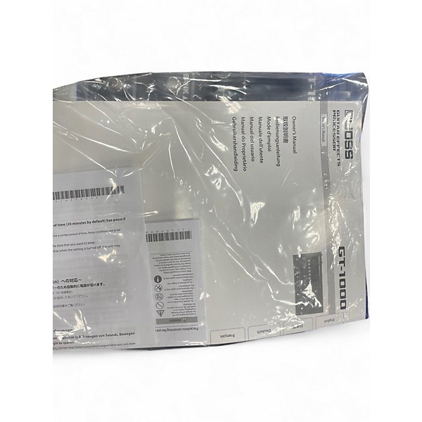 Used BOSS GT1000 Effect Processor