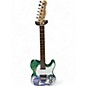 Used Squier Telecaster standard Rolling Rock 20th anniversary Green Solid Body Electric Guitar thumbnail