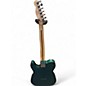 Used Squier Telecaster standard Rolling Rock 20th anniversary Green Solid Body Electric Guitar