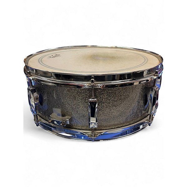 Used Pearl 5X14 EXR Snare Drum Silver Sparkle Drum