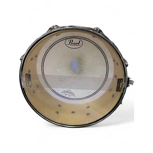 Used Pearl 5X14 EXR Snare Drum Silver Sparkle Drum