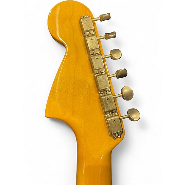 Used Fender Johnny Marr Signature Jaguar Olympic White Solid Body Electric Guitar