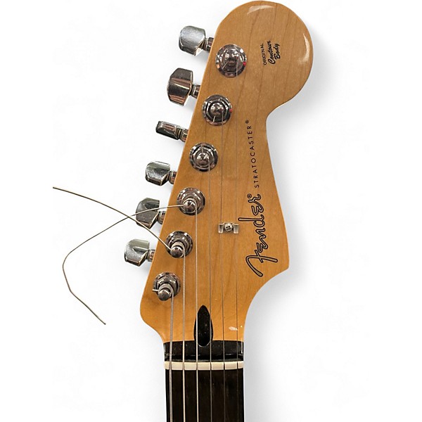 Used Fender LIMITED EDITION PLAYER STRAT NEON GREEN Solid Body Electric Guitar