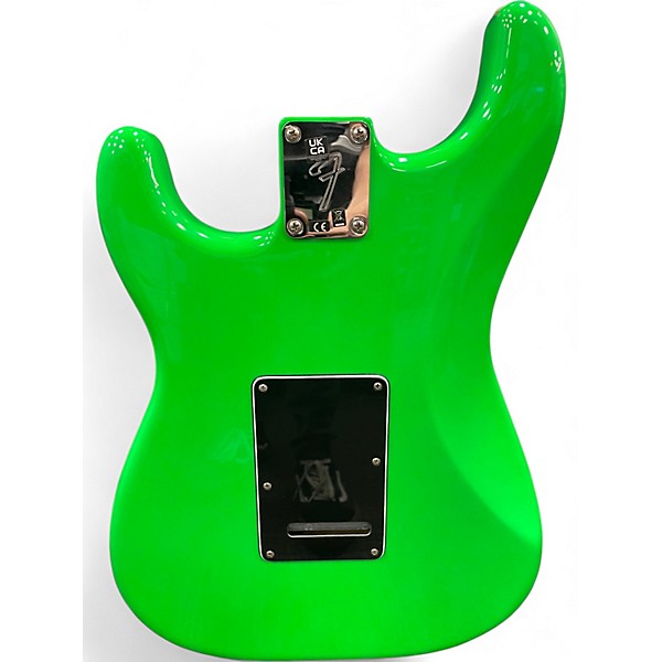 Used Fender LIMITED EDITION PLAYER STRAT NEON GREEN Solid Body Electric Guitar