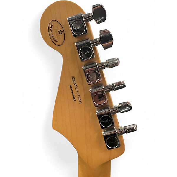 Used Fender LIMITED EDITION PLAYER STRAT NEON GREEN Solid Body Electric Guitar