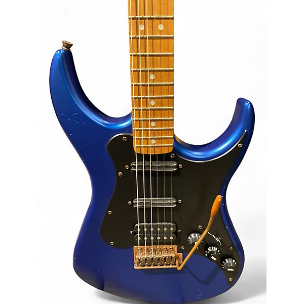 Used AXL Badwater HSS Dark Blue Solid Body Electric Guitar
