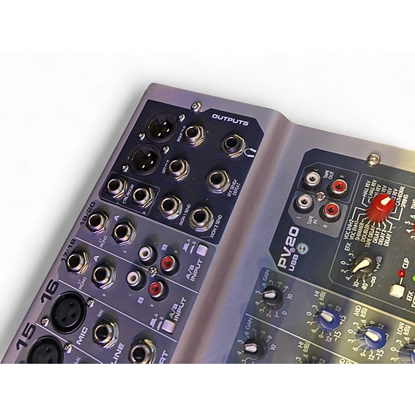 Used Peavey PV20 Unpowered Mixer