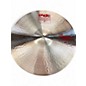 Used Paiste 17in 2002 SOUND EDGE Cymbal