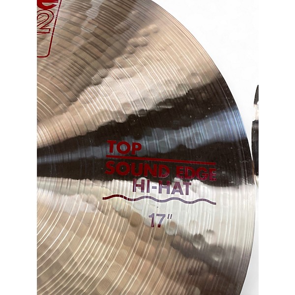 Used Paiste 17in 2002 SOUND EDGE Cymbal