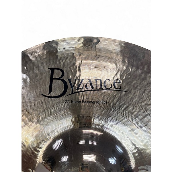 Used MEINL 22in BYZANCE HEAVY HAMMERED Cymbal