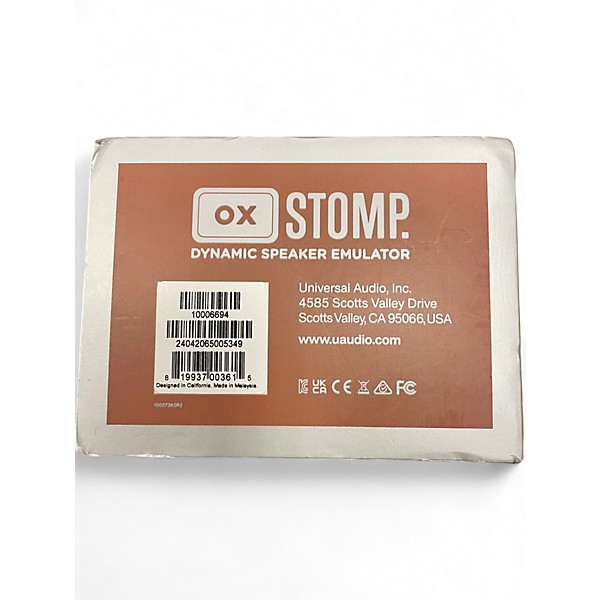 Used Universal Audio OX Stomp Pedal