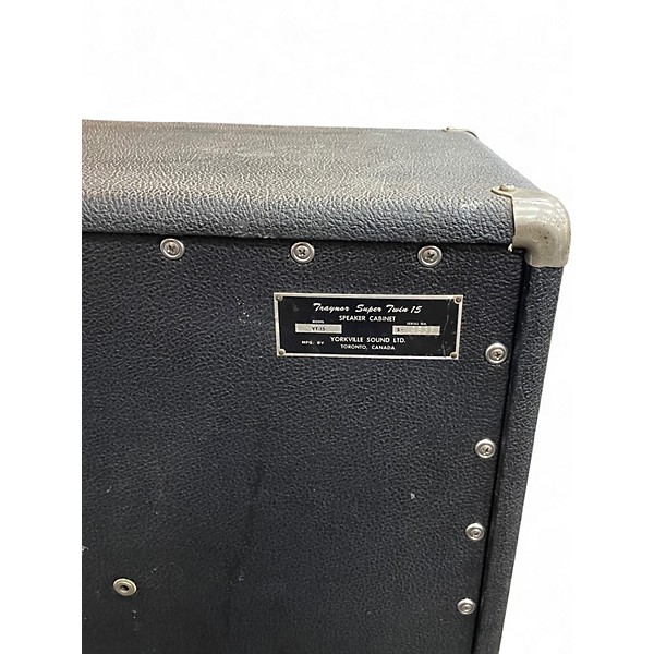 Vintage 1970s Traynor Super Twin 15 Bass Cabinet