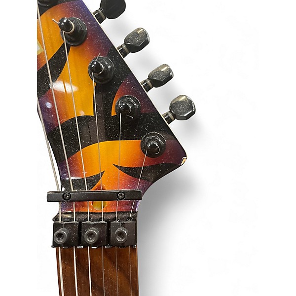 Used ESP LTD GLSBT Sunburst Tiger Solid Body Electric Guitar