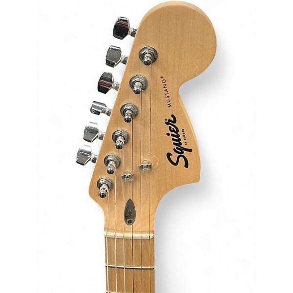 Used Squier MUSTANG SUNBURST Solid Body Electric Guitar