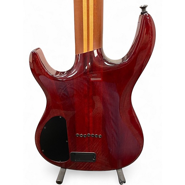 Used Carvin DC727 Trans Red Solid Body Electric Guitar
