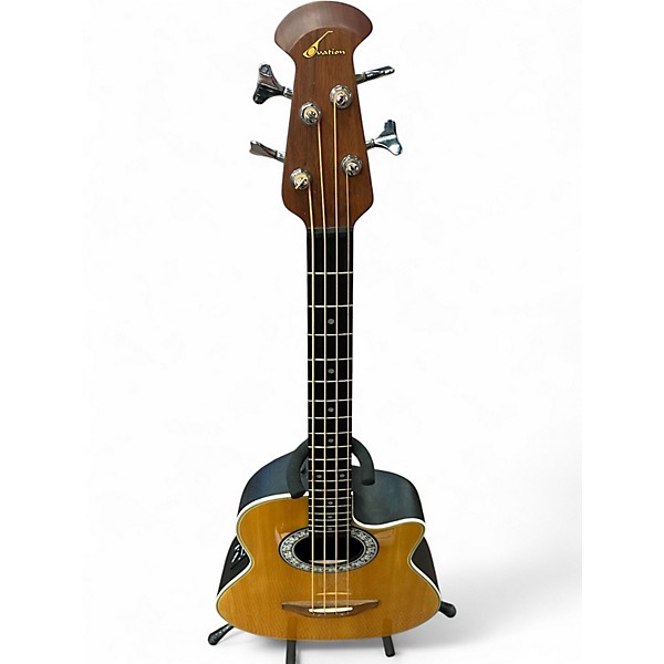 Used Ovation CC74 CELEBRITY Natural Acoustic Bass Guitar