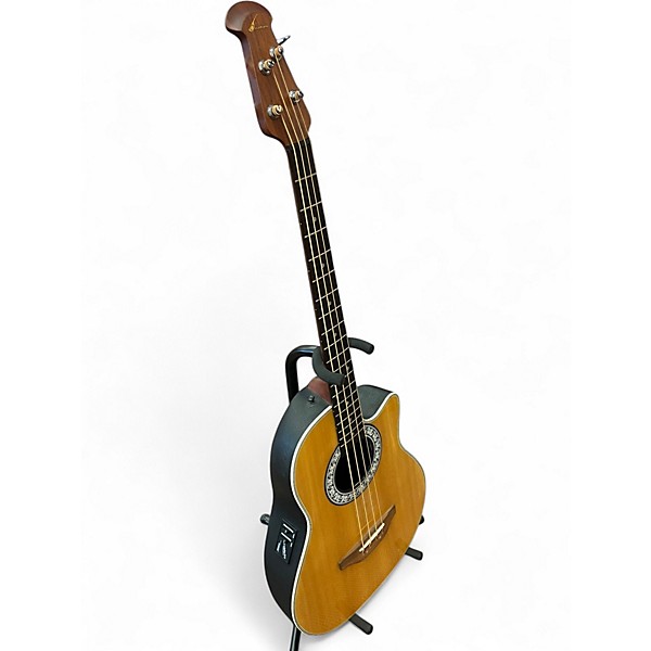 Used Ovation CC74 CELEBRITY Natural Acoustic Bass Guitar